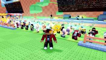 Several Anime Characters in Roblox