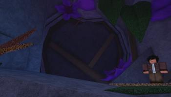 A large boulder in Fisch