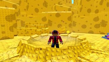 A player standing in Survive Lava for Brainrots