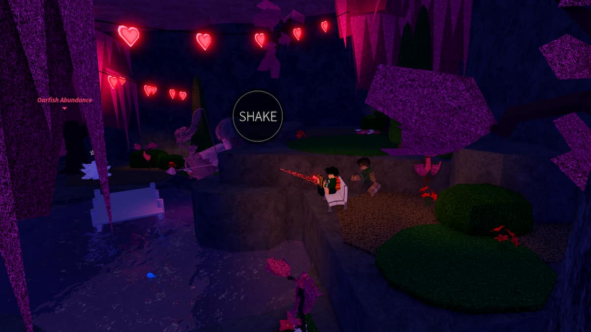 The Koi Fishing area in Fisch