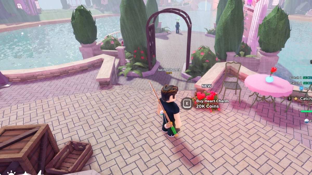 Heart Charm in Valentine's Event in Fish it