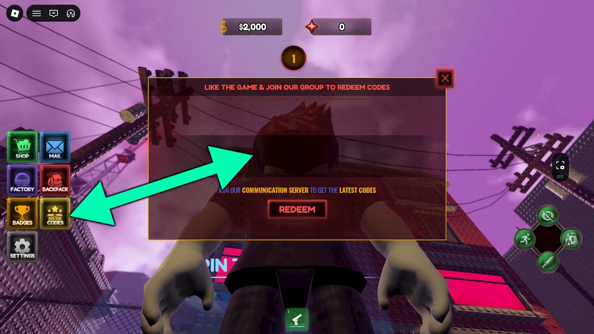 How to redeem Blood Tower codes.