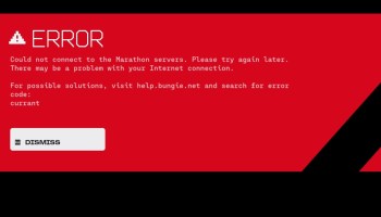 Marathon Currant Error Code Issue