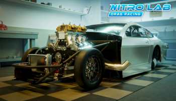 NitroLab Drag Racing promo art.