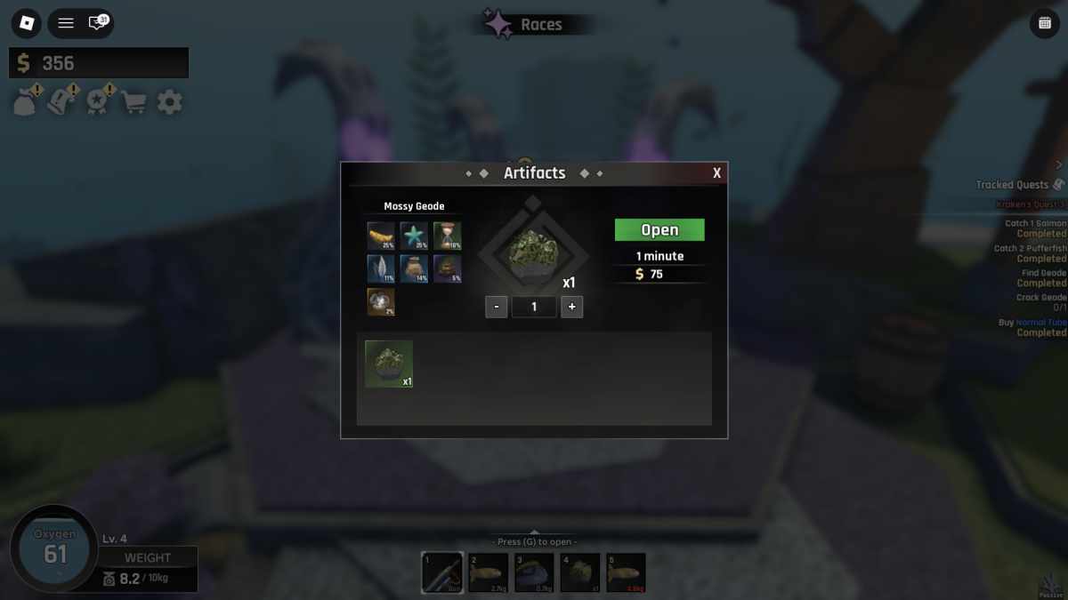 Geodes take time to crack