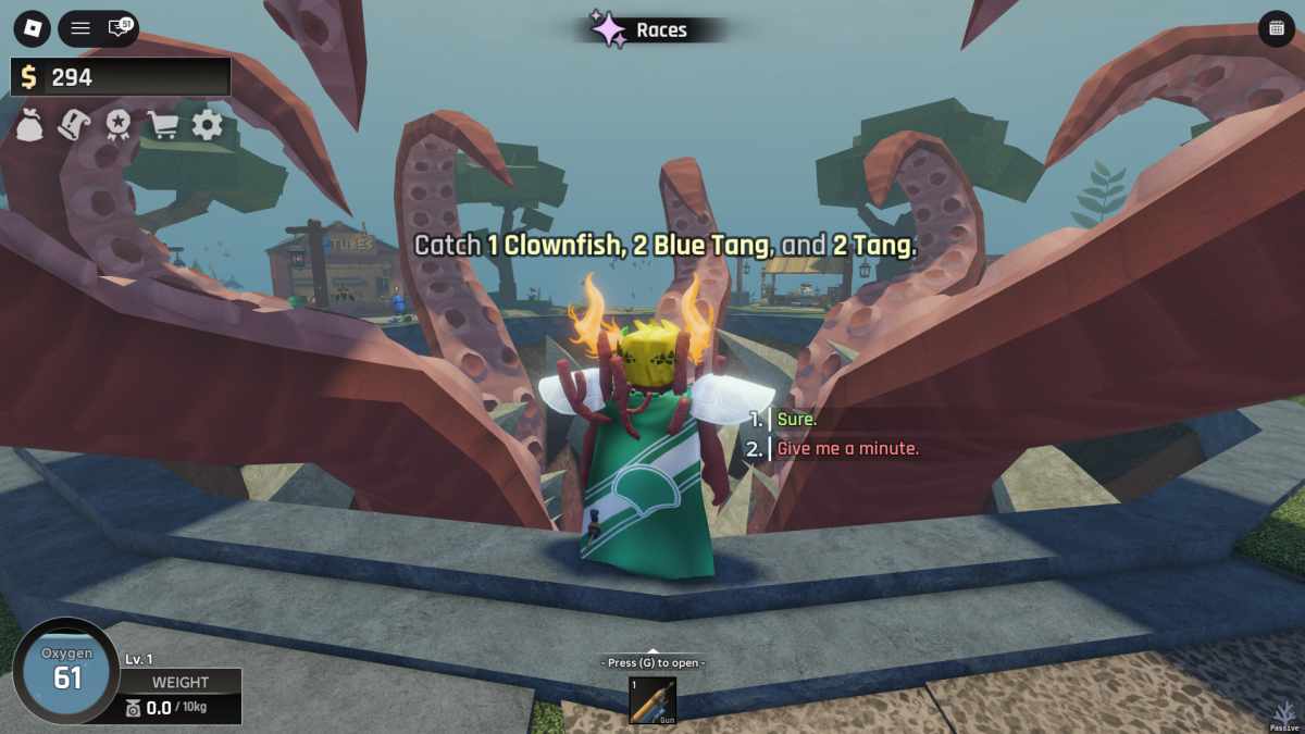 The first Kraken quest is quite easy