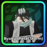 Byakuya in Anime Crusaders