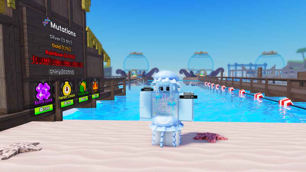 Cage Fishing in-game image