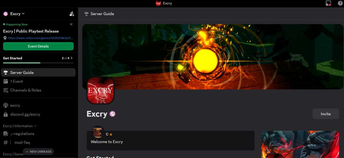 The official Discord server of Excry