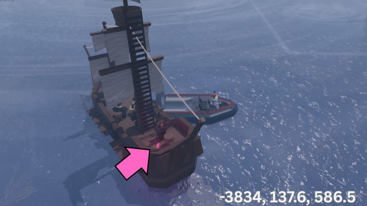 Grand Reef Pirate Ship in Fisch