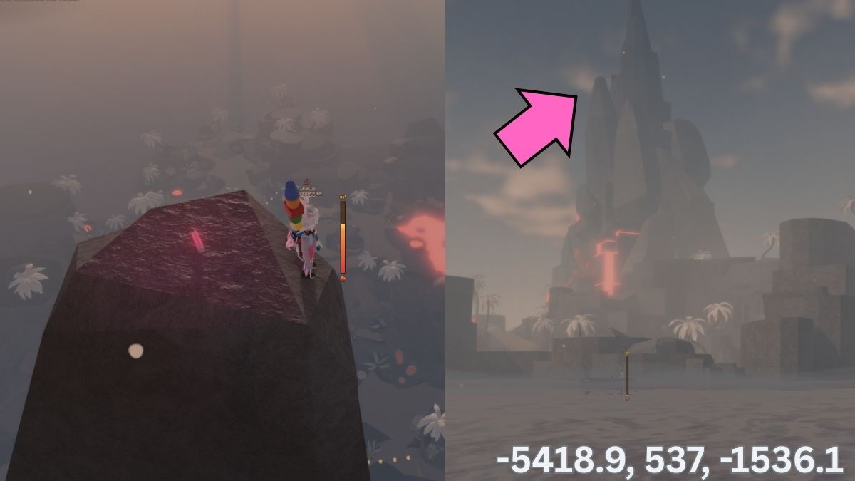 Scoria Reach Vial Location in Fisch