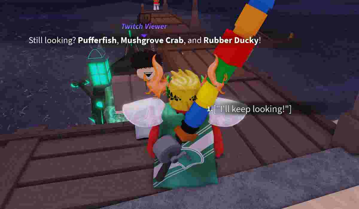 The first task to get Microphone Rod in Fisch requires you to catch three fish