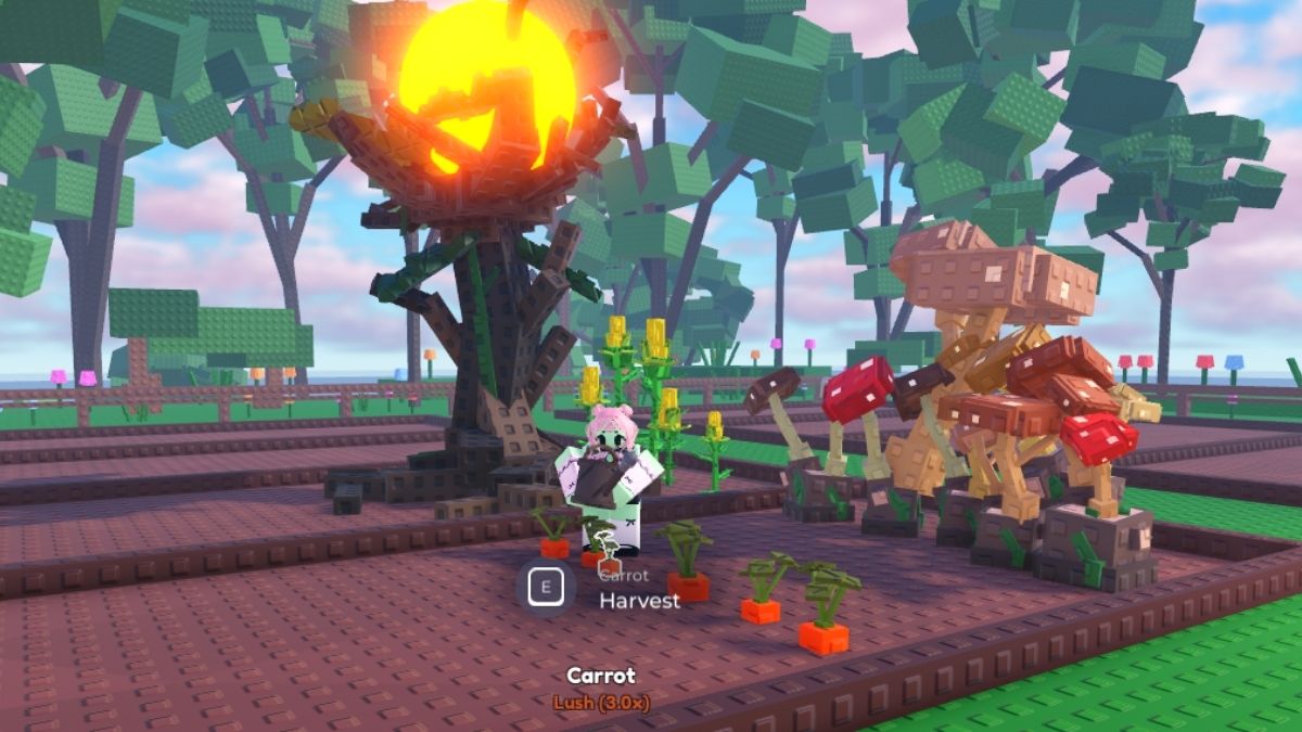 Lush plant in Roblox Garden Horizons