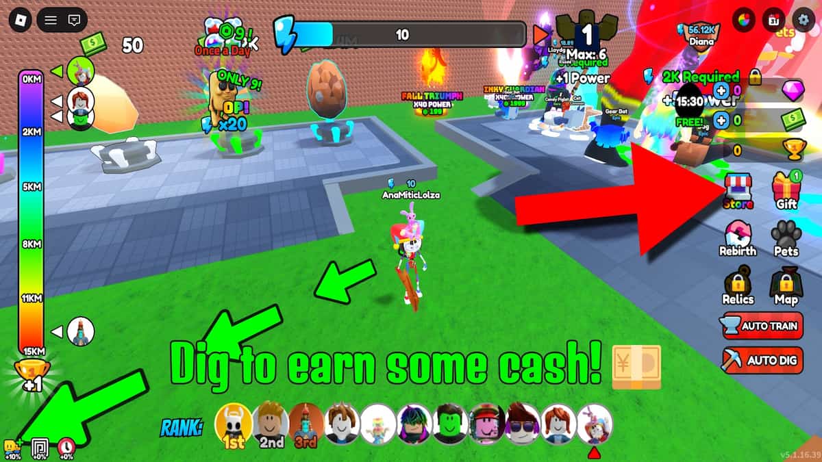 How to redeem Dig Legends codes.