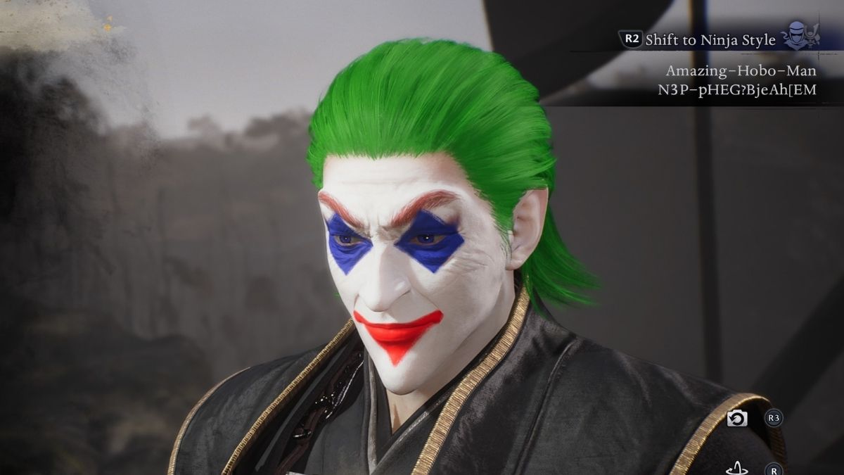 Joker in Nioh 3