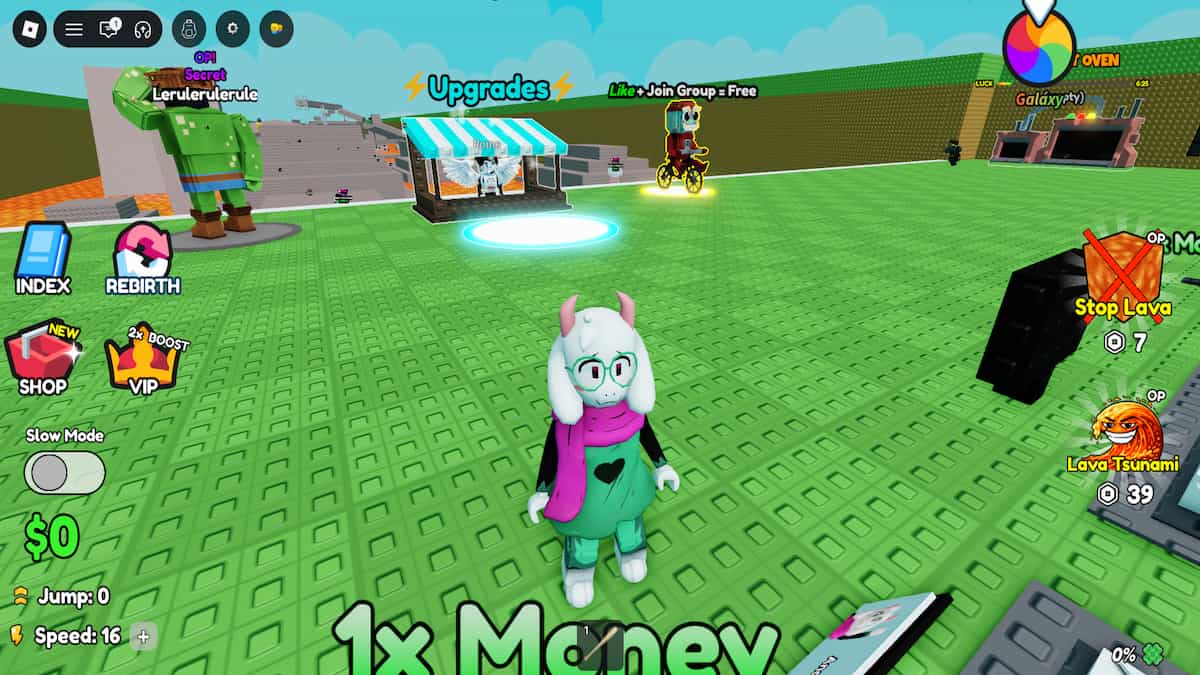 Screenshot of Save Brainrots From Lava.