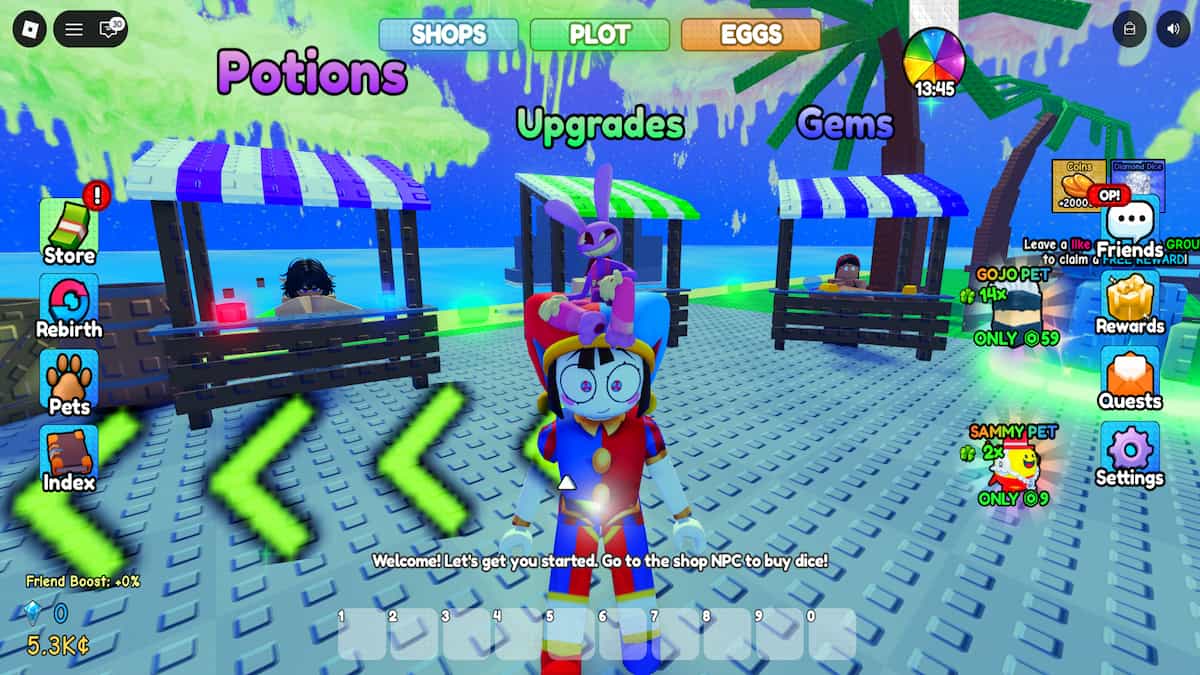 Screenshot of Spin a Baddie gameplay.