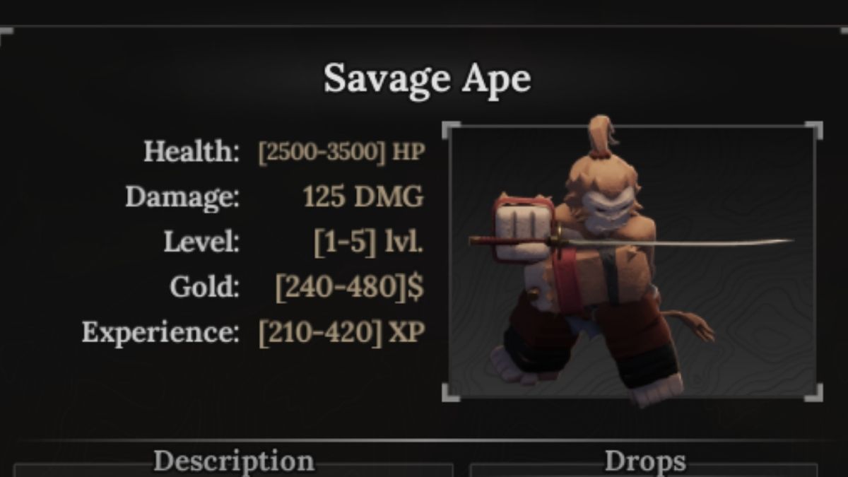 Savage Ape in the Forge Crimson Sakura