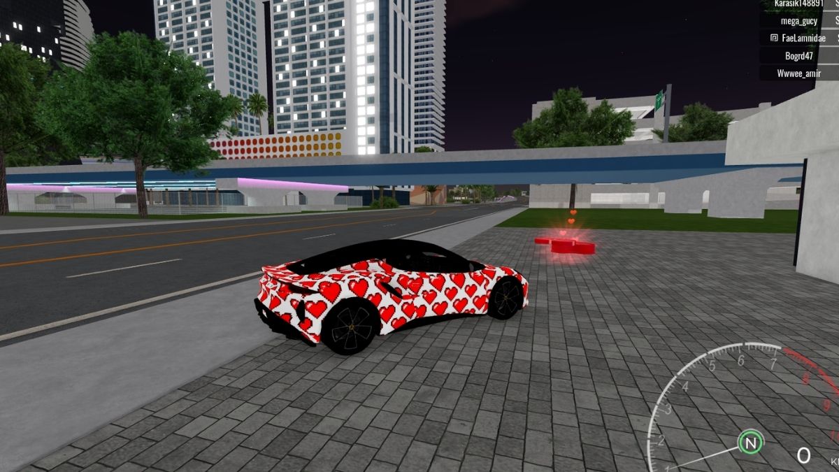 Vehicle Legends location