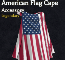 American Flag Cape