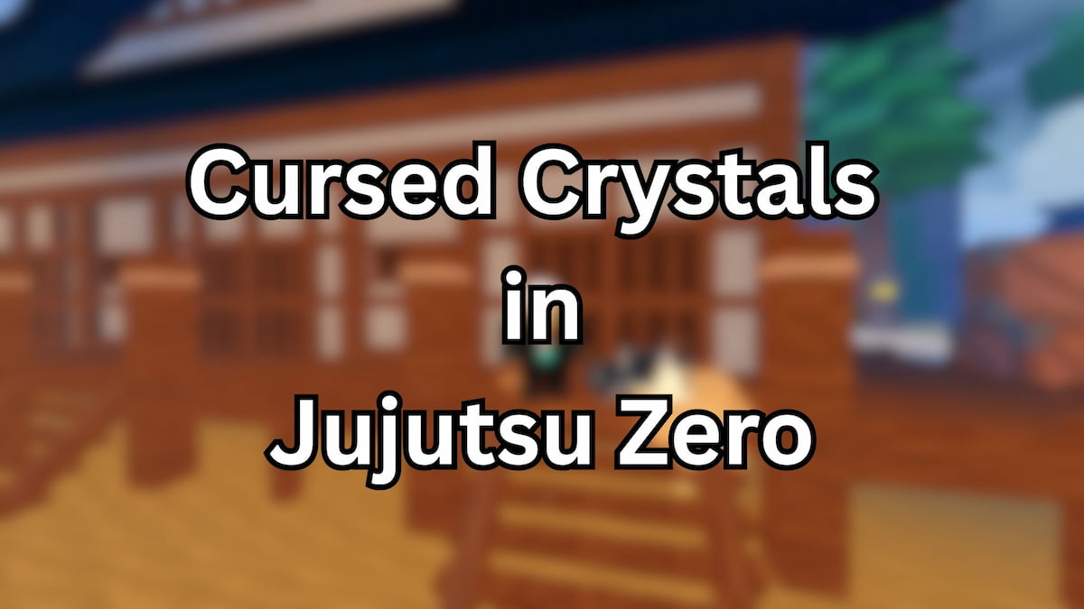 Cursed Crystals in Jujutsu Zero