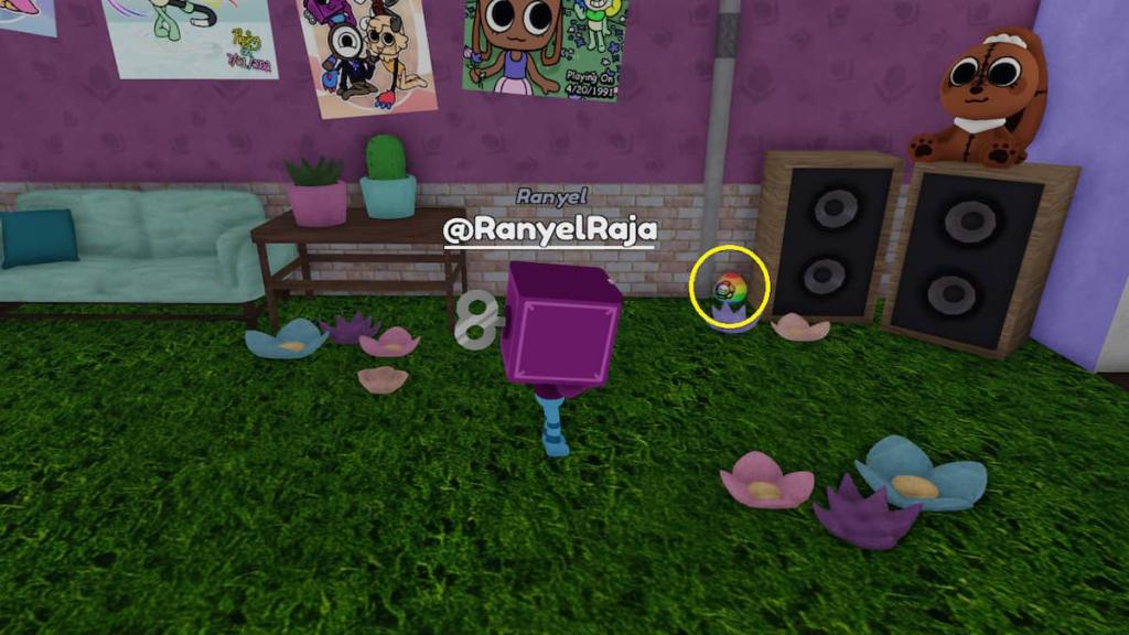 A Rainbow Easter Egg in Roblox