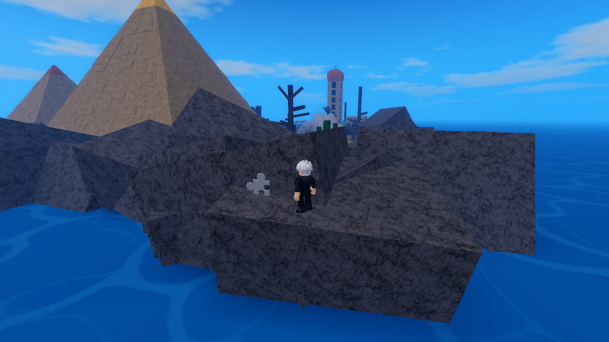 Dungeon Piece Location on Desert Island