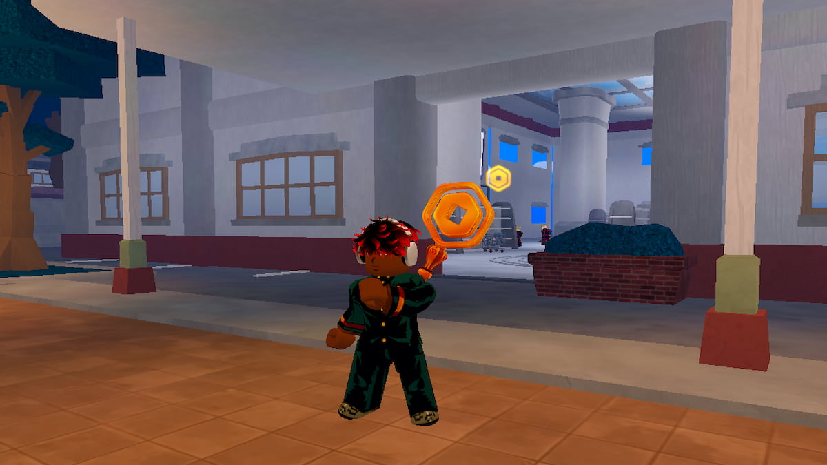 A player performing a style in Roblox