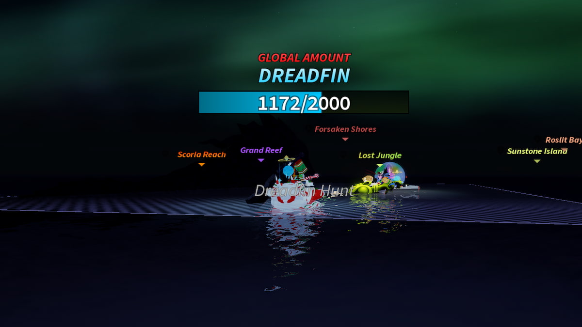 The Dreadfin Pool in Fisch