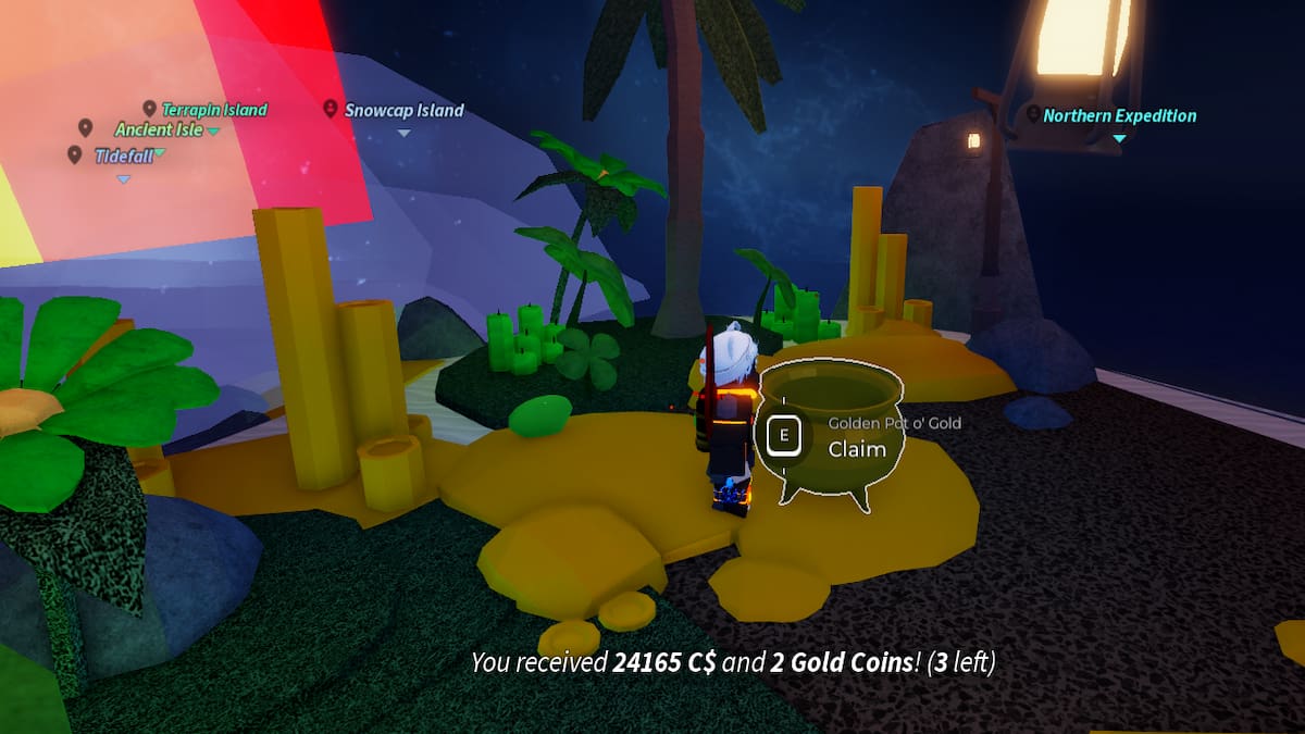 A pot of Gold in Fisch