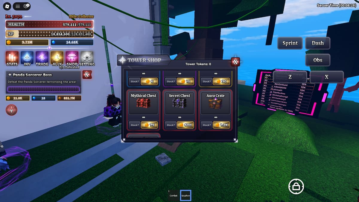 Get Aura Crates in Sailor Piece