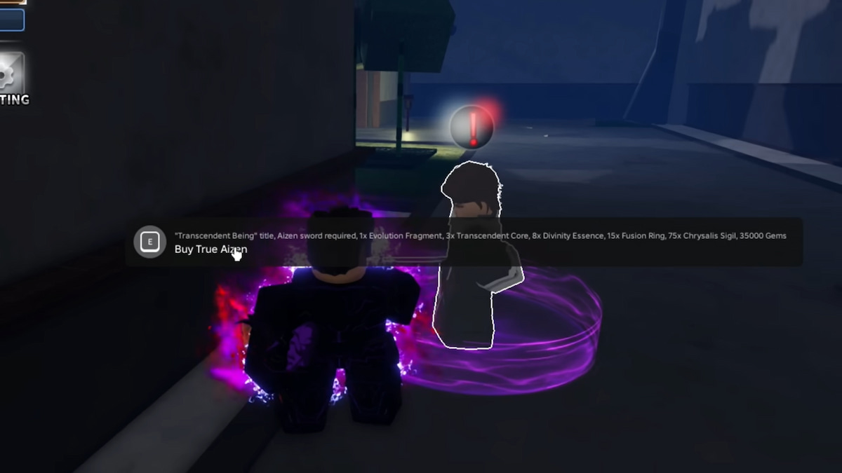 Get True Aizen in Sailor Piece