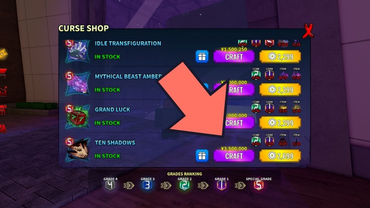 Ten Shadows Cursed Technique