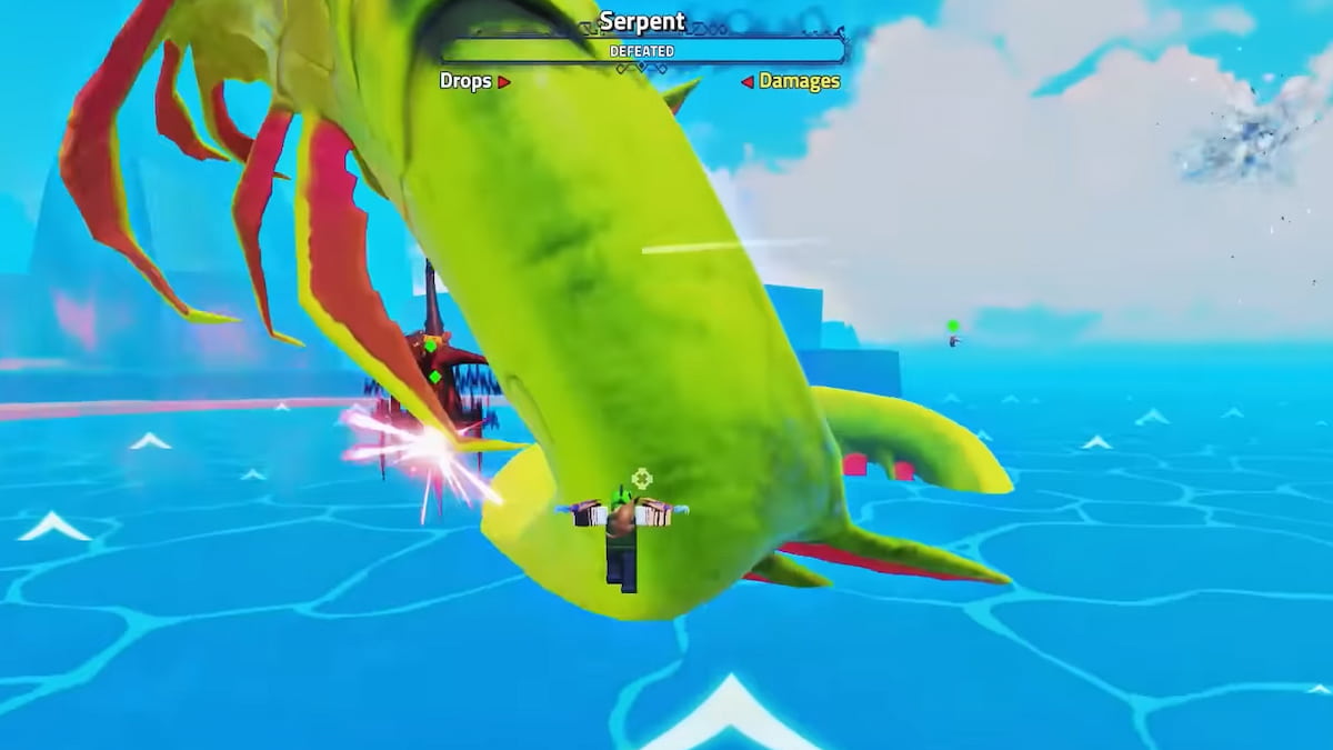 The Serpent Boss in King Legacy