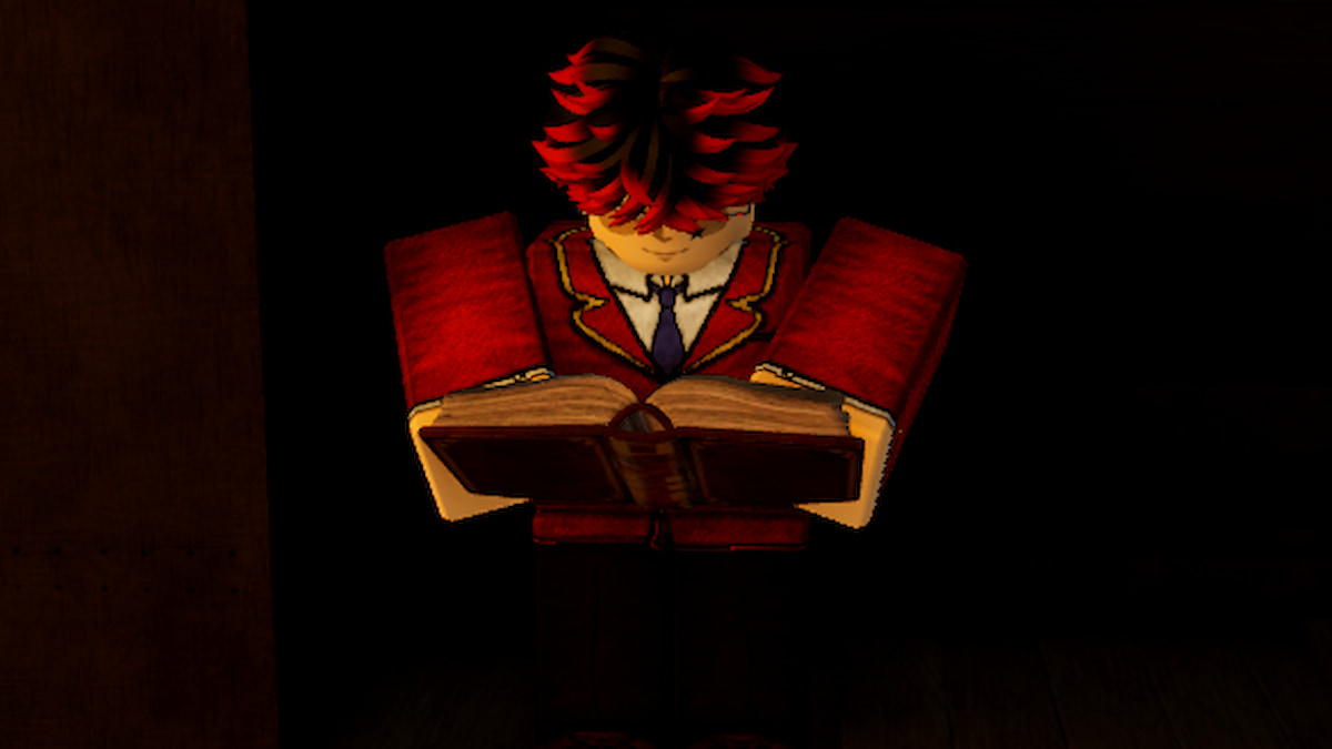 Screenshot of Mashle Academy Academy Assistant NPC