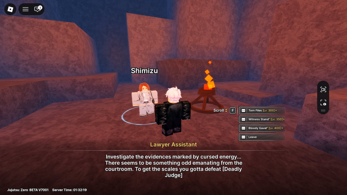 Shizimu NPC Location in Jujutsu Zero