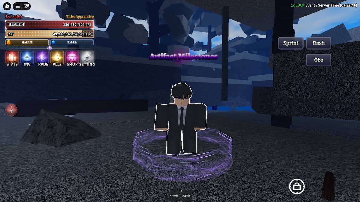 Upgrade Artifacts in Sailor Piece