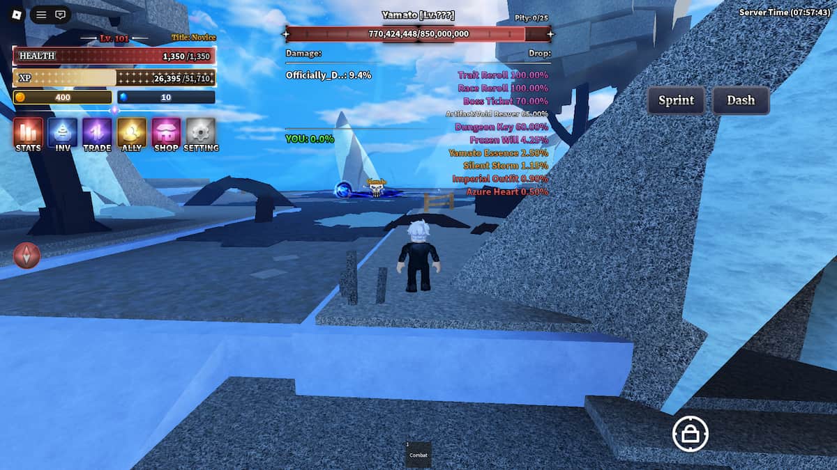 Yamato Boss in Sailor Piece