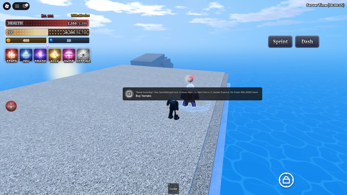 Get Yamato in Sailor Piece