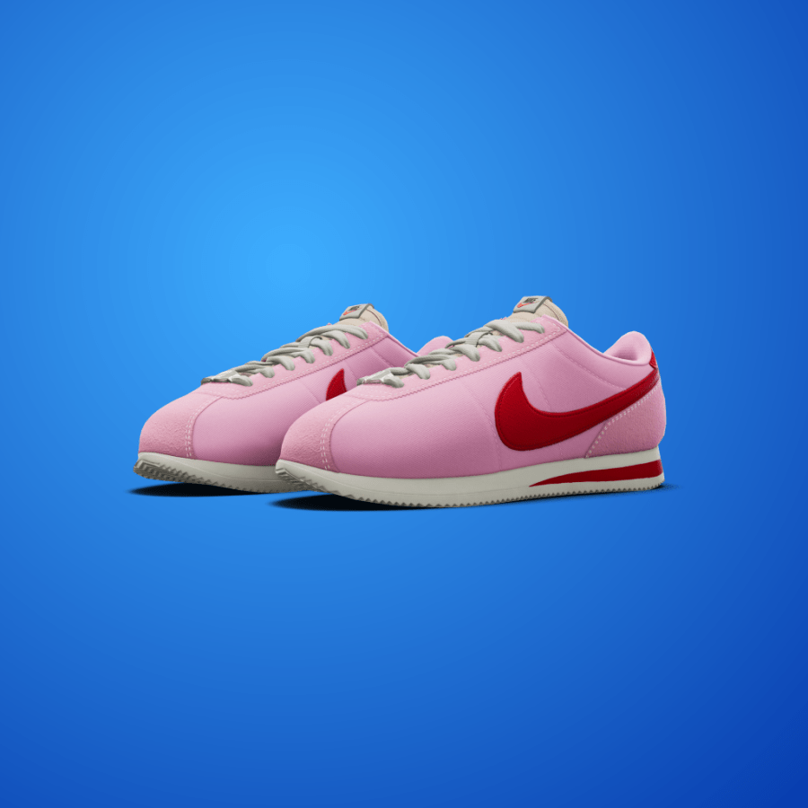 Nike Cortez ‘Soft Pink/Fire Red’ shoes