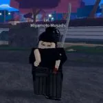 Miyamoto Musashi NPC in Bizarre Lineage Boss