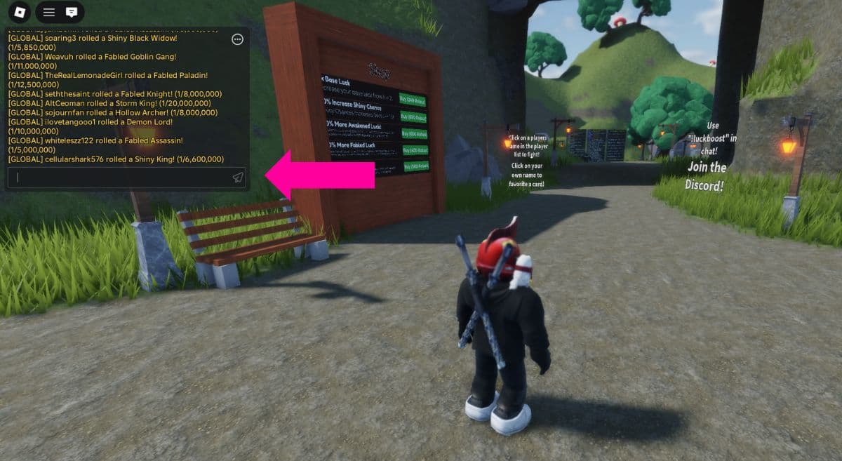 How to redeem Cardborn RNG codes in chat