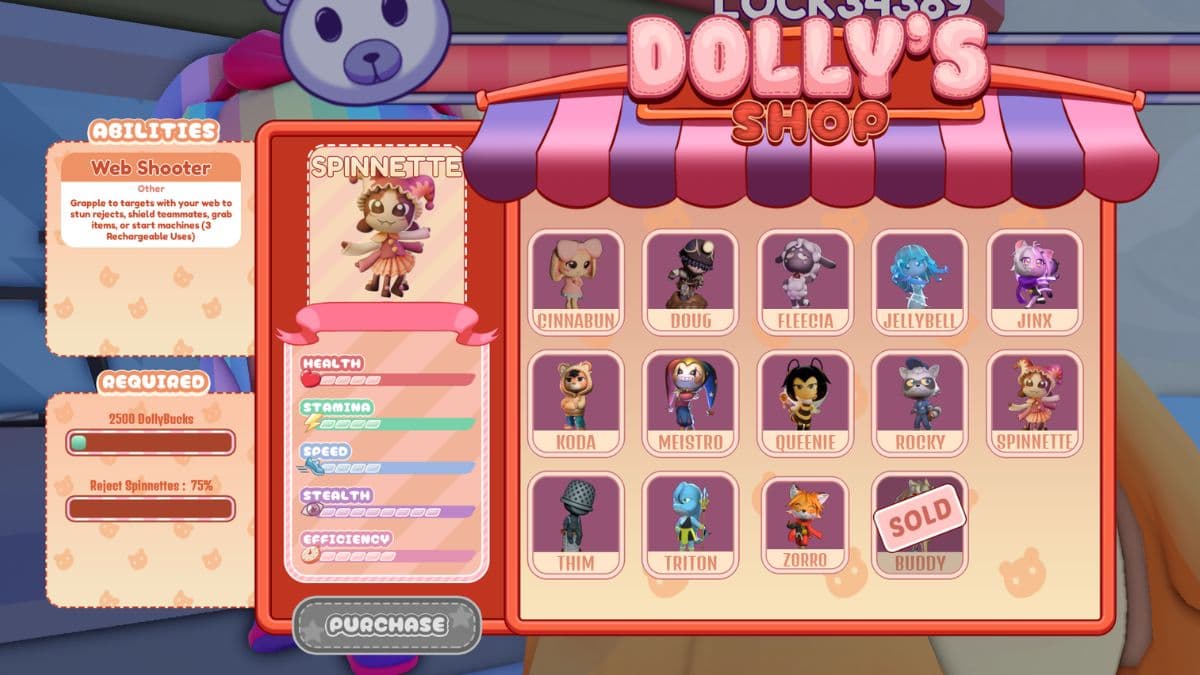 Dolly's Factory Plushies