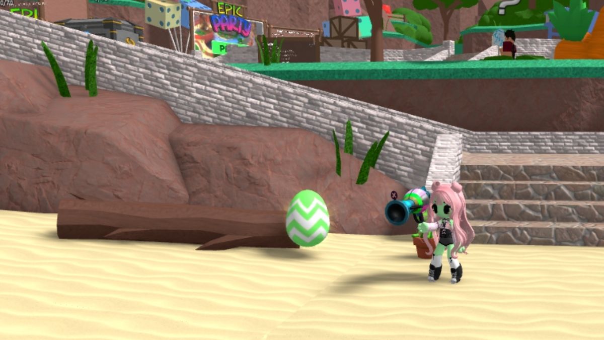 Launched Egg Location Easter Quest