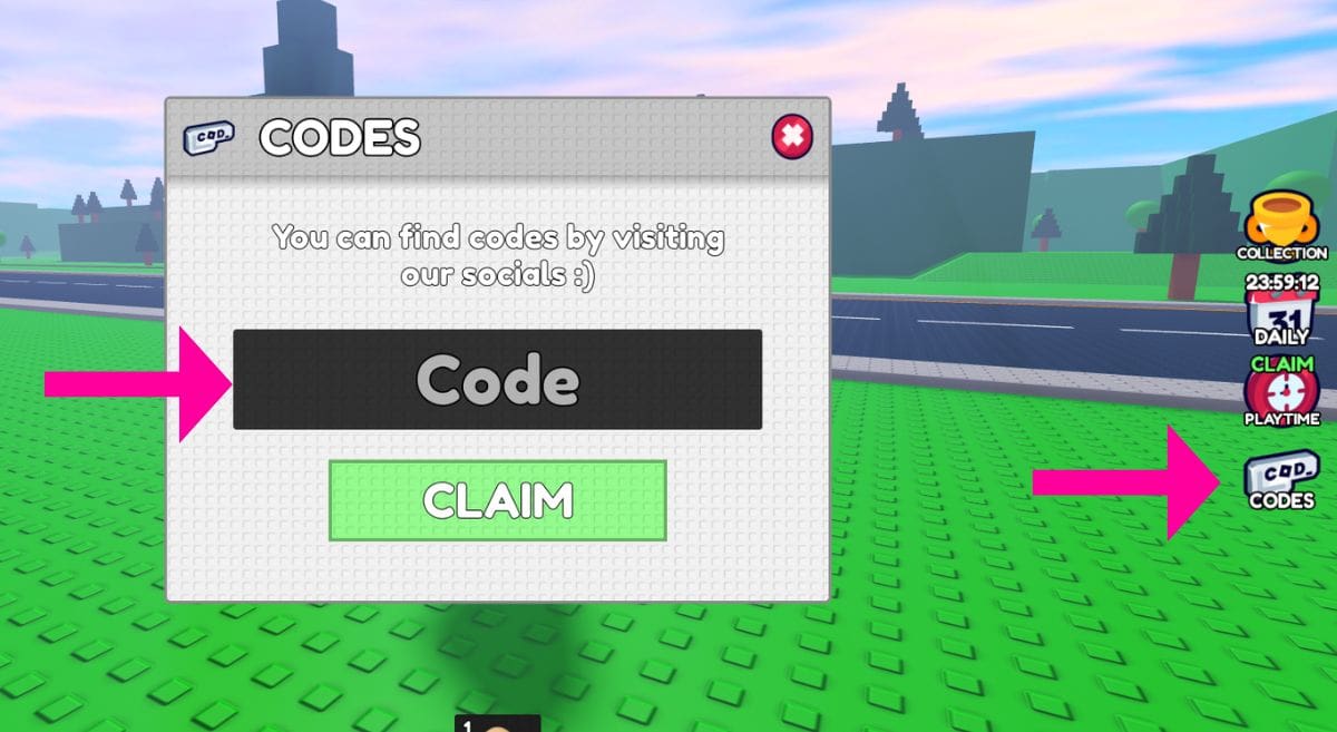 How To Redeem Codes In Egg The Car!