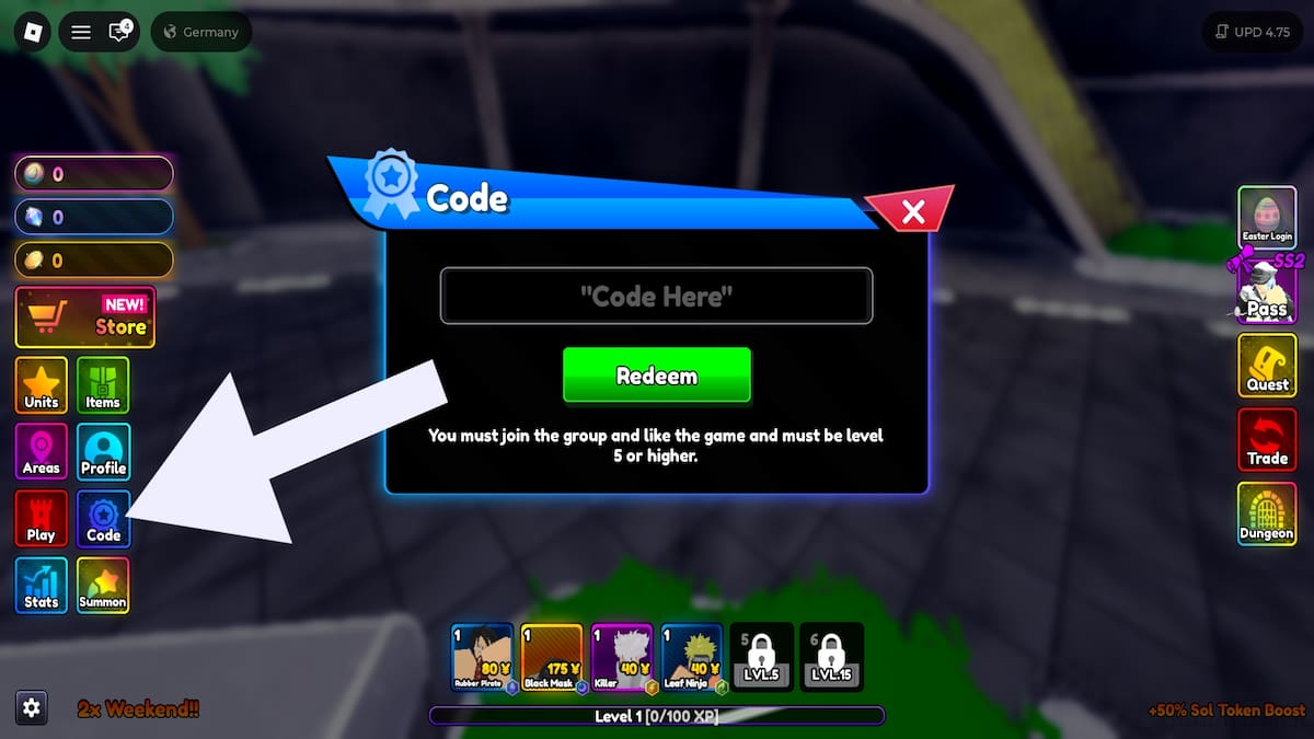 How to redeem Re:Rangers X codes
