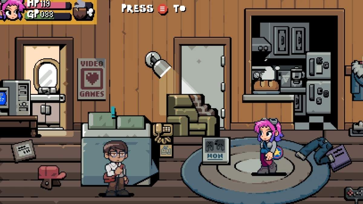 Mobile secret quest in Scott Pilgrim EX