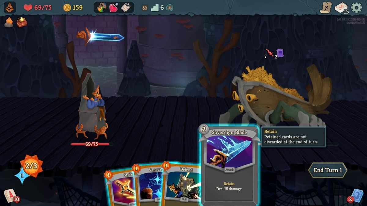 Sovereign Blade card in Slay the Spire 2