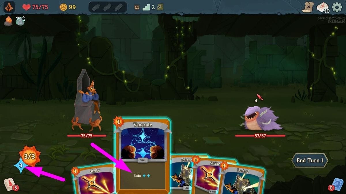 Stars mechanic in Slay the Spire 2