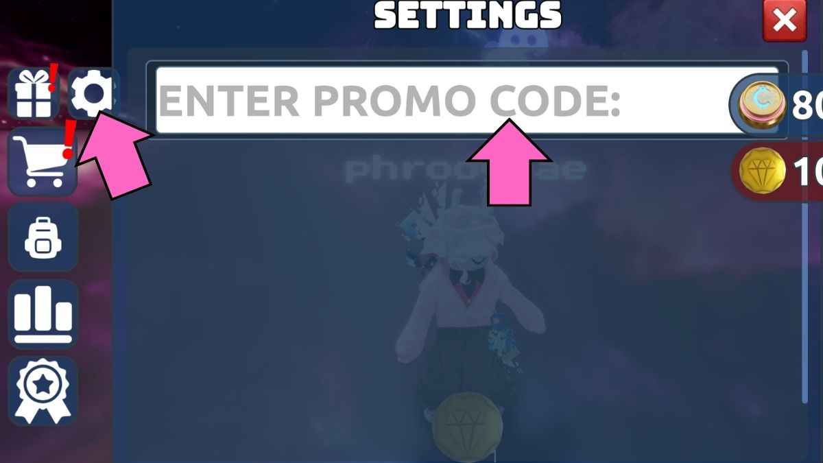 How to redeem codes in the Button Room